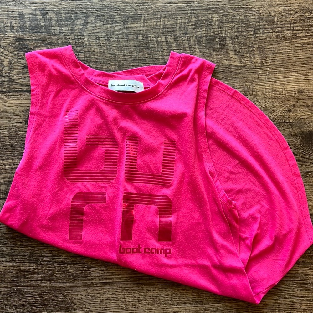 Burn Boot Camp Tank- Sz Medium